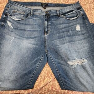 Judy Blue Boyfriend Jeans 24W Long